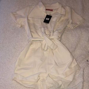 White romper